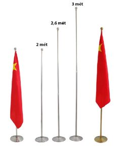 kích thước cột cờ văn phòng