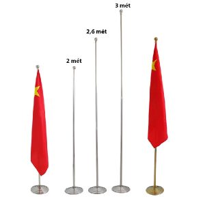 kích thước cột cờ văn phòng