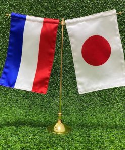 cờ để bàn đế đôi